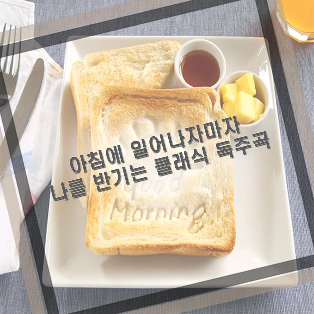 아침에 일어나자마자 나를 반기는 클래식 독주곡