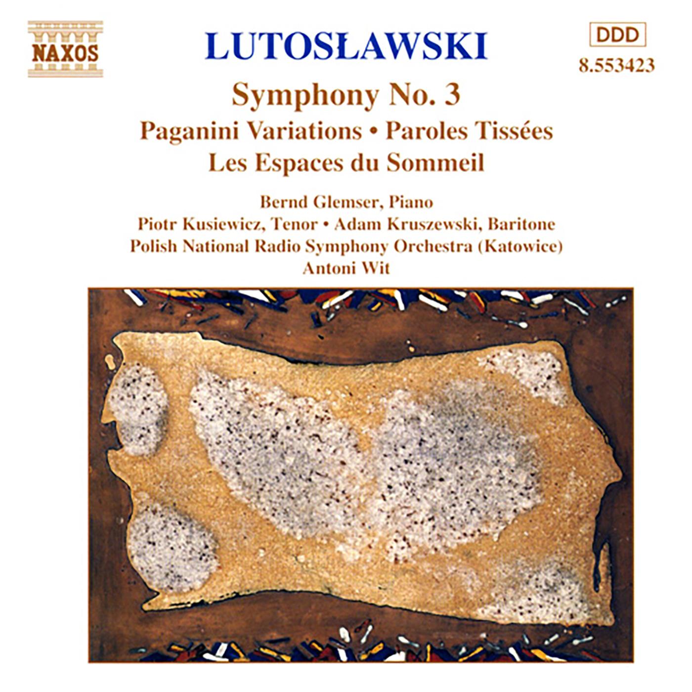 Variations on a Theme by Paganini (version for piano and orchestra):Paganini Variations