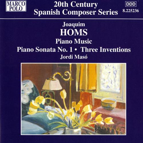 HOMS: Piano Sonata No. 1 / Remembrances / Three Envocations