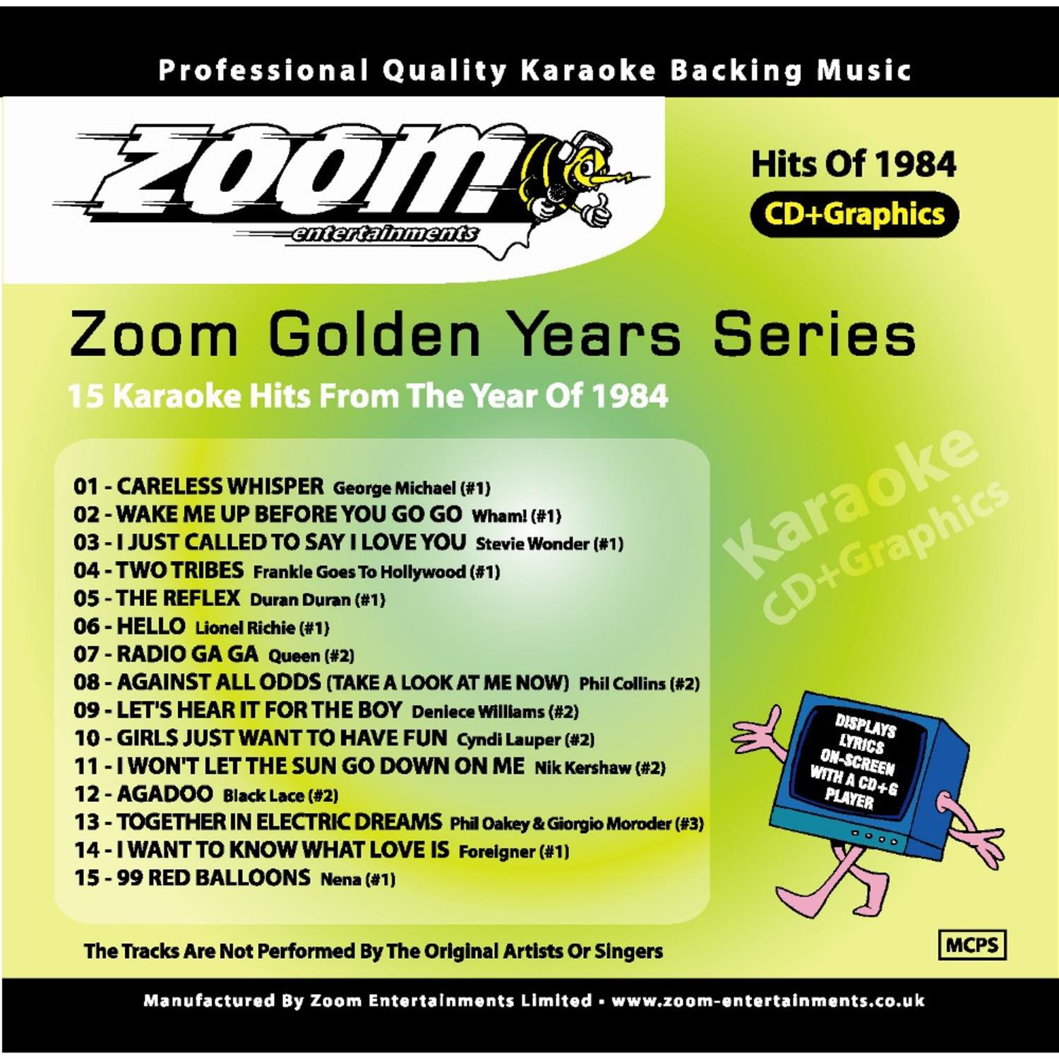 Zoom Karaoke Golden Years 1984专辑