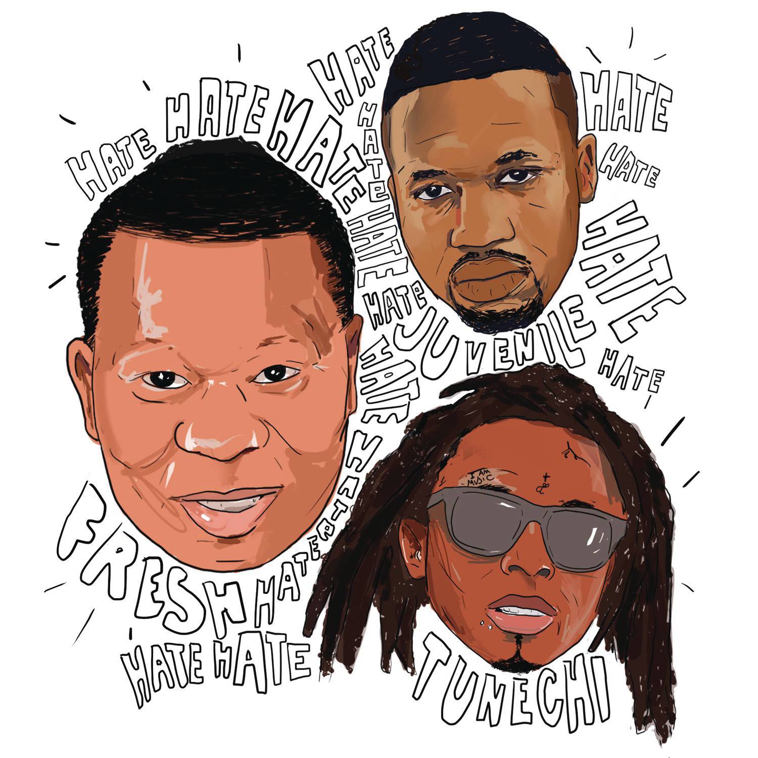 Hate (feat. Juvenile & Tunechi)
