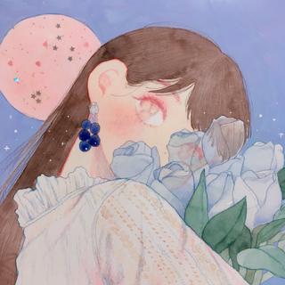 女孩子的风铃草花