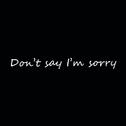 Don't say I'm sorry专辑