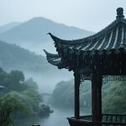 绵密雨声 夏日雨季白噪音与宁静氛围轻音乐 舒缓解压治愈心灵