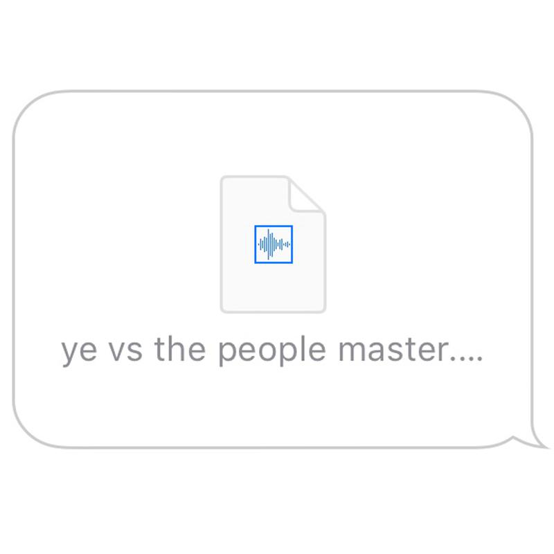 Ye vs. the People (starring TI as the People)专辑