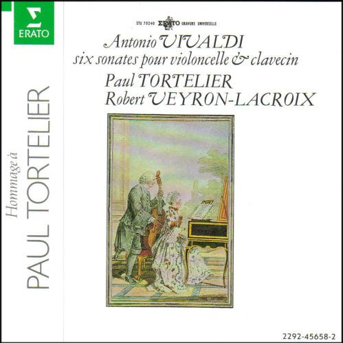 Vivaldi 6 Sonatas For Cello & Harpsichord