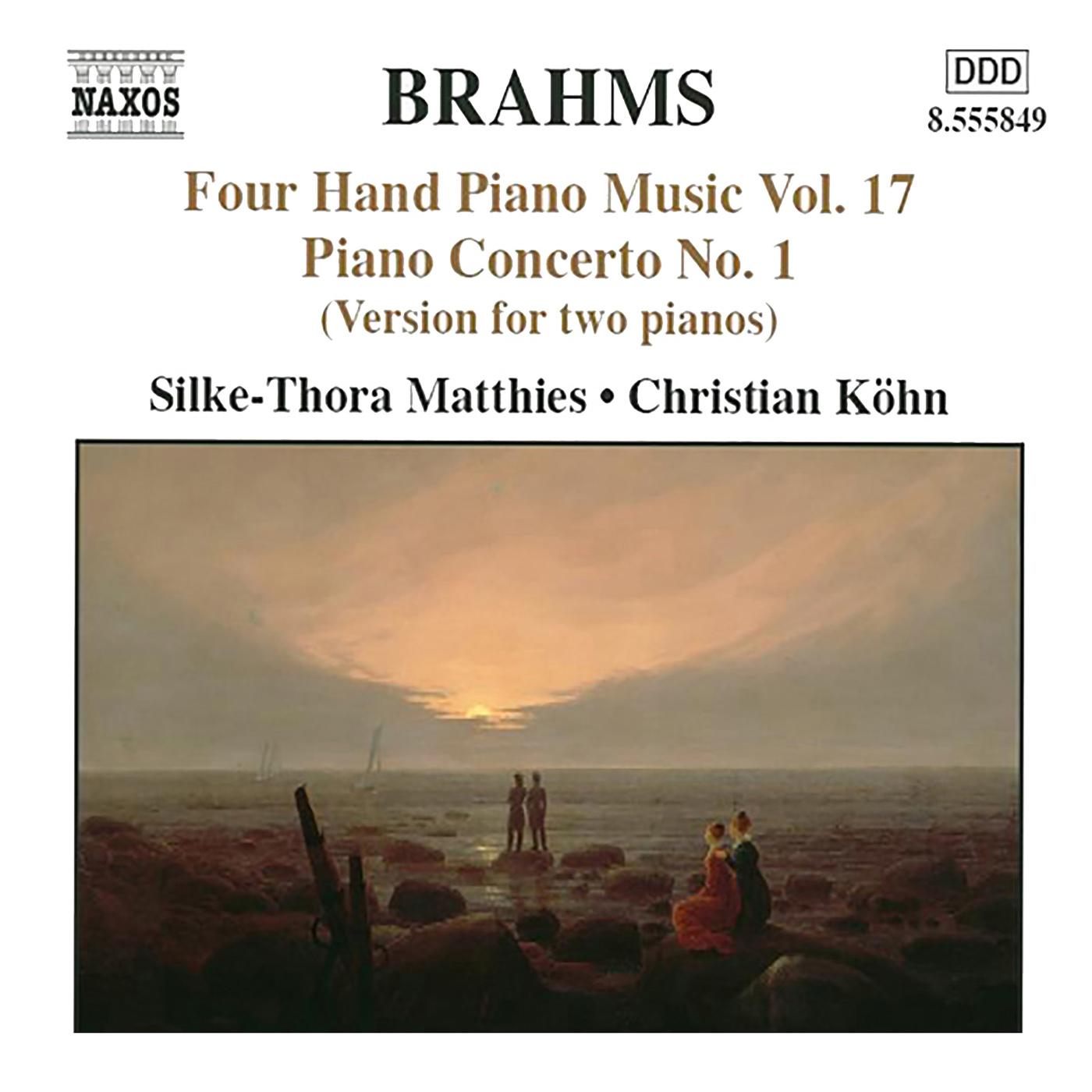 Brahms: Four Hand Piano Music, Vol. 17
