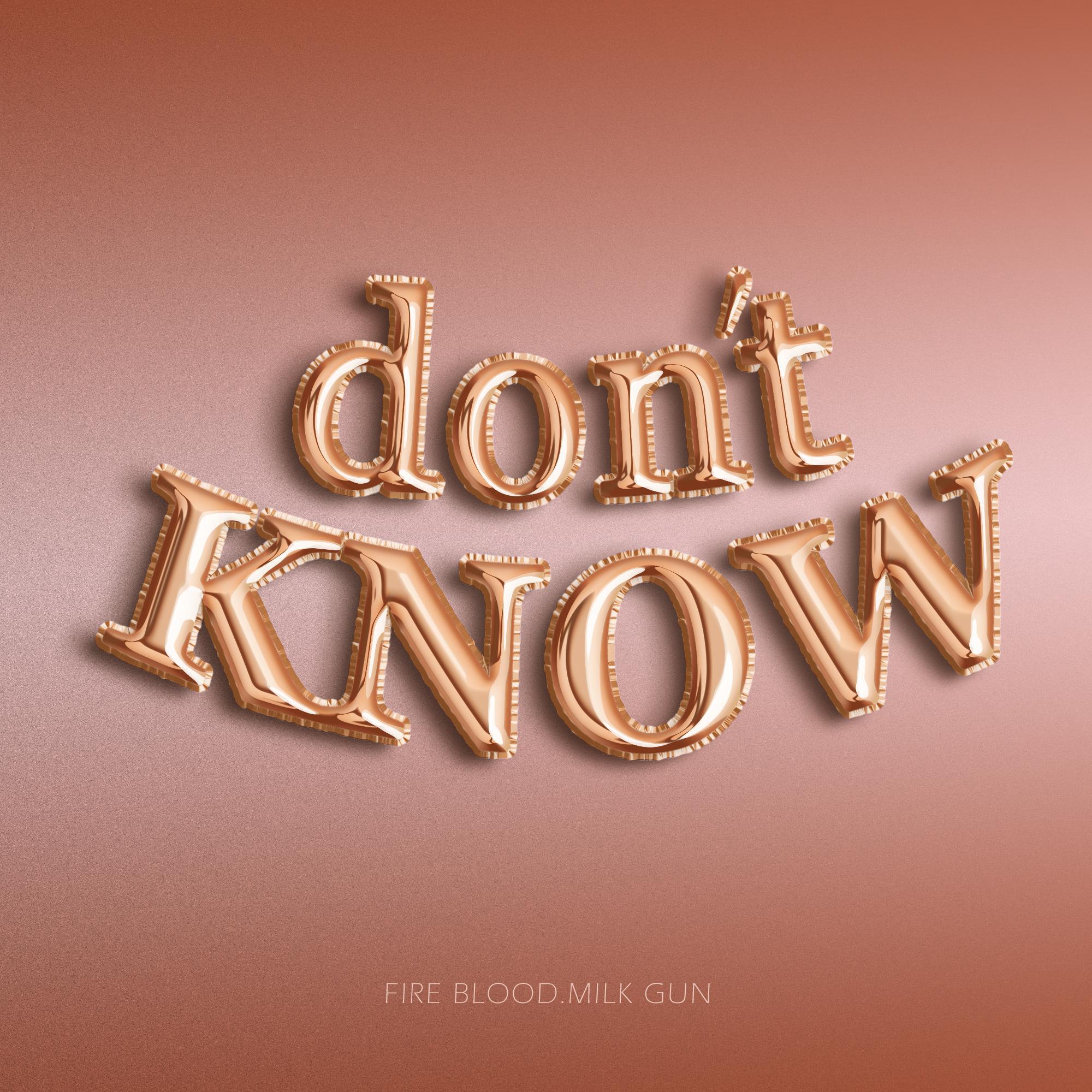 FIRE BLOOD - Don't Know（Prod.Gr33nart Beats）