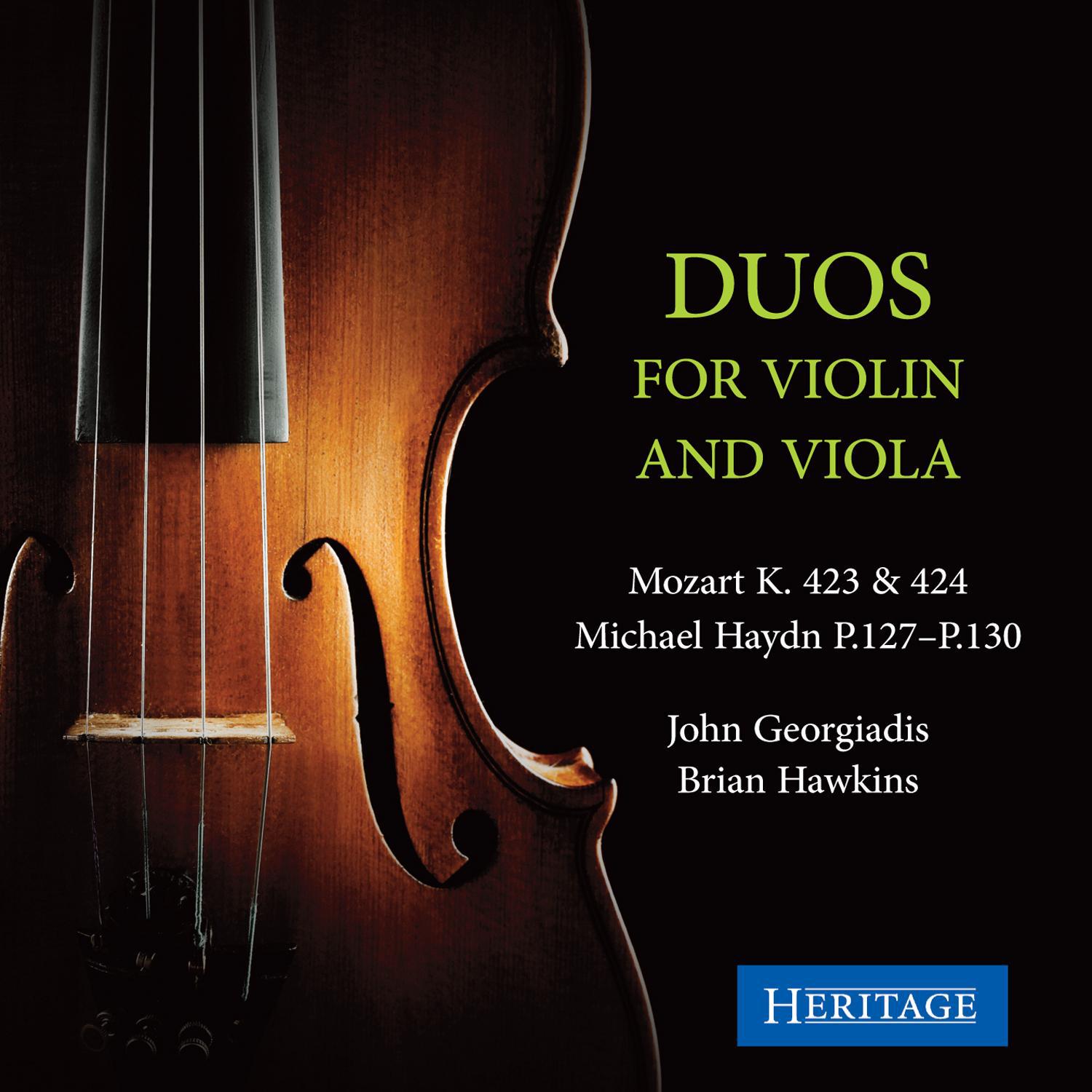 Mozart and Michael Haydn: Duos for Violin and Viola专辑