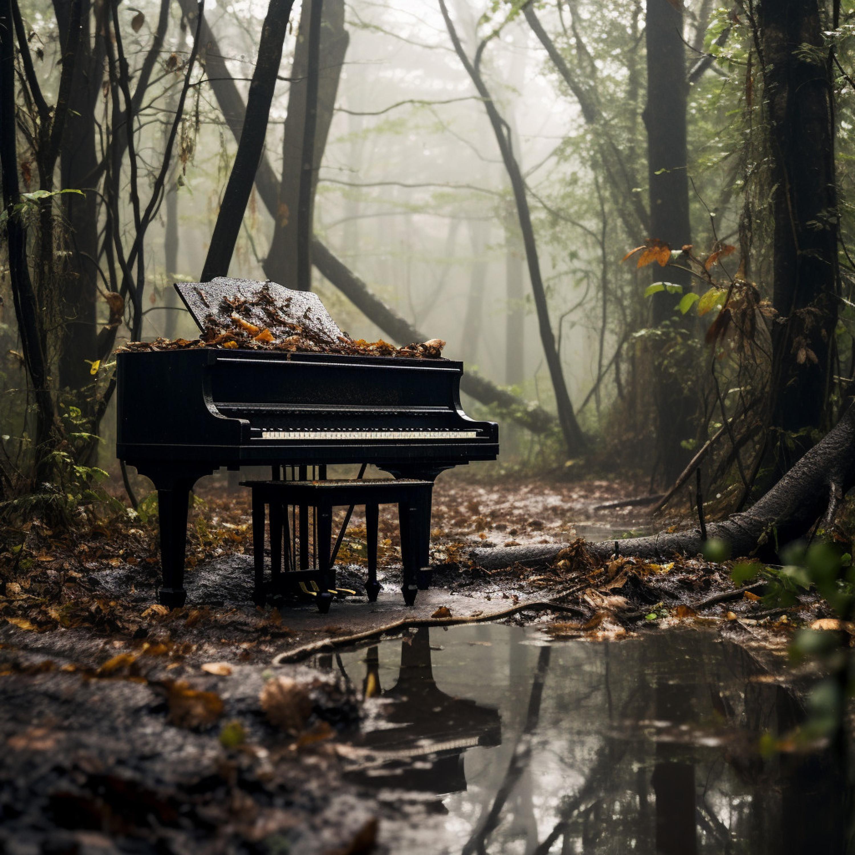 Musica Relajante De Piano Clásica - Gotas De Lluvia En El Canto Del Bambú