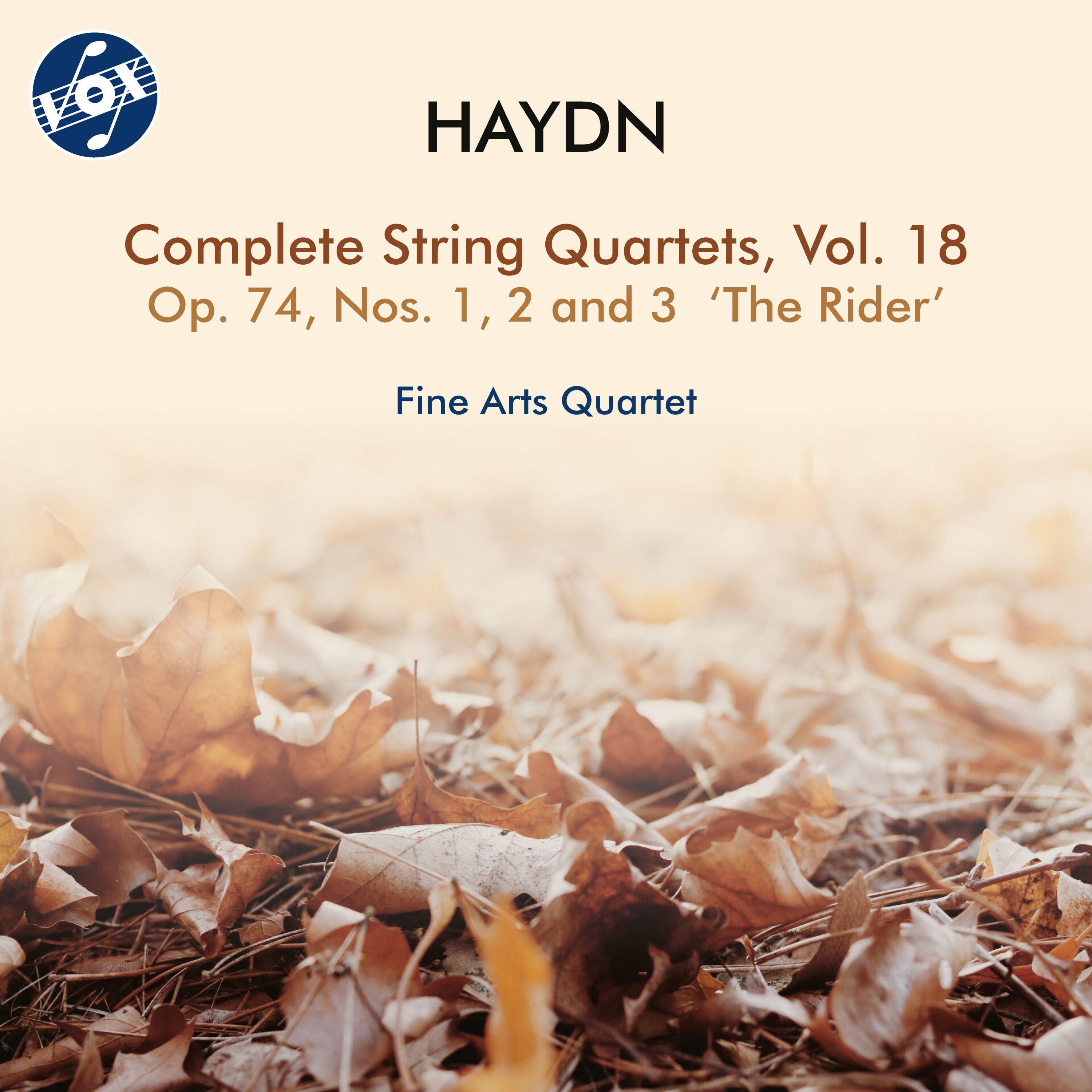 Fine Arts Quartet - String Quartet No. 59 in G Minor, Op. 74, No. 3, Hob.III:74, 