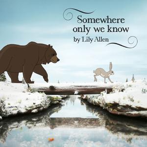 Lily Allen-Somewhere Only We Know  立体声伴奏