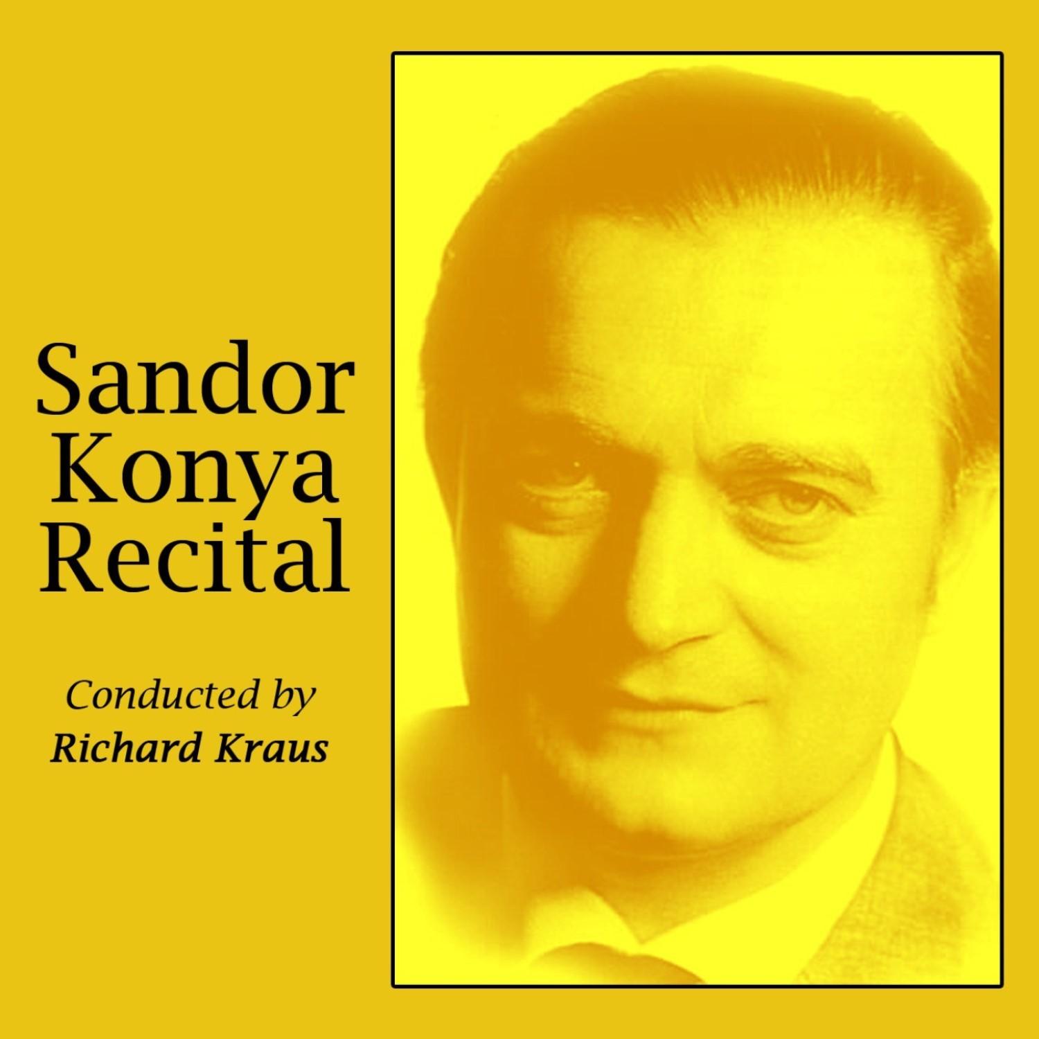 Sandor Konya Recital