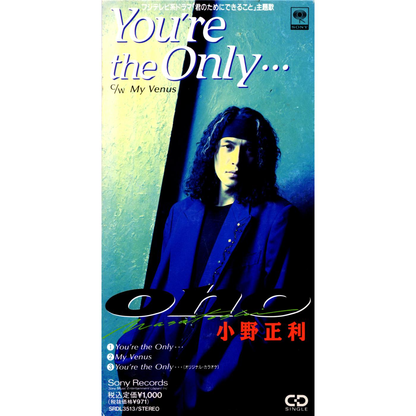 小野正利 - You're the Only ･･･ (オリジナル･カラオケ)