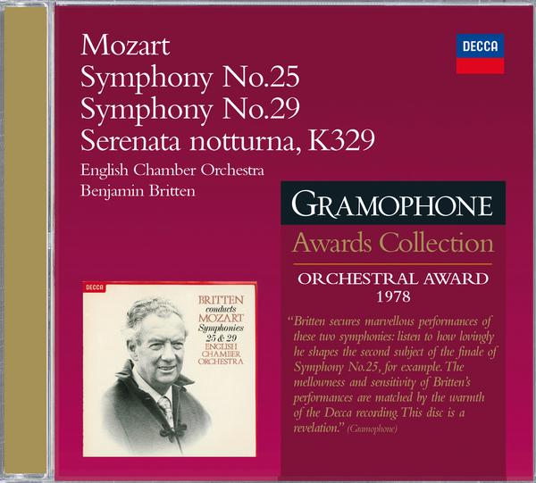 Mozart: Symphonies Nos.25 & 29; Serenata Notturna专辑