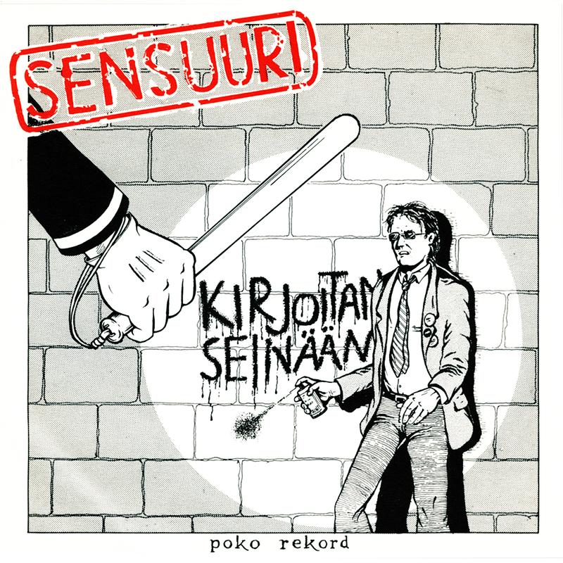 Kirjoitan seinään