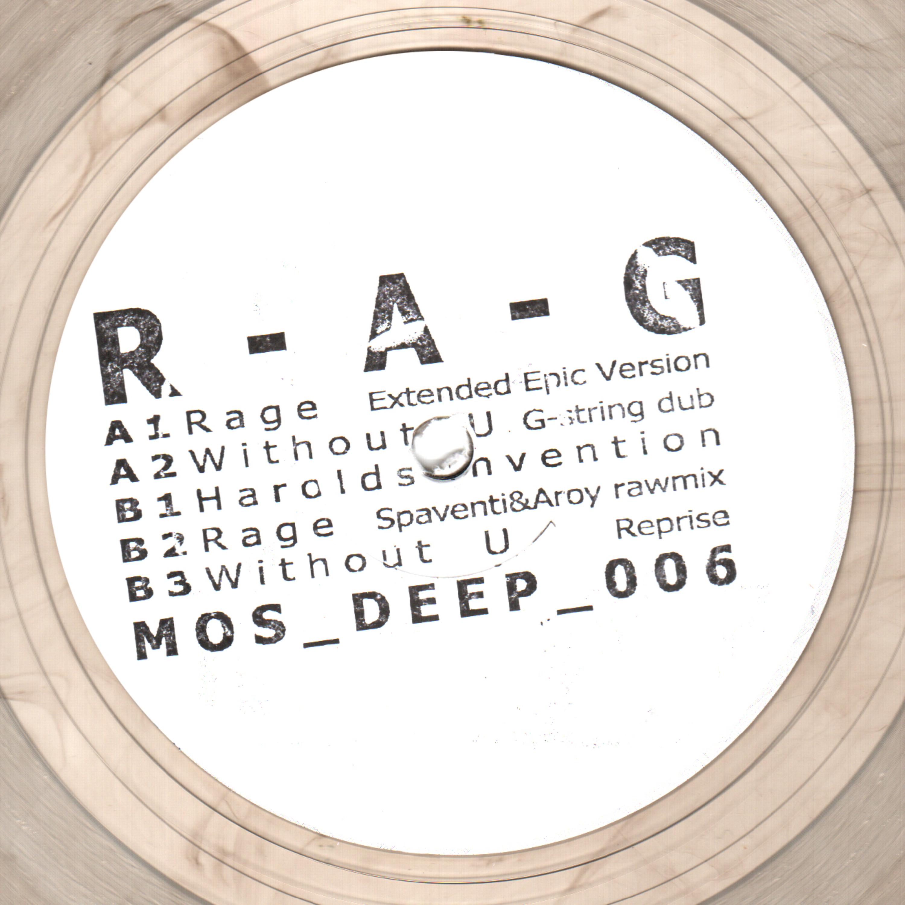 R-A-G - Rage (Spaventi & Aroy Raw Mix)