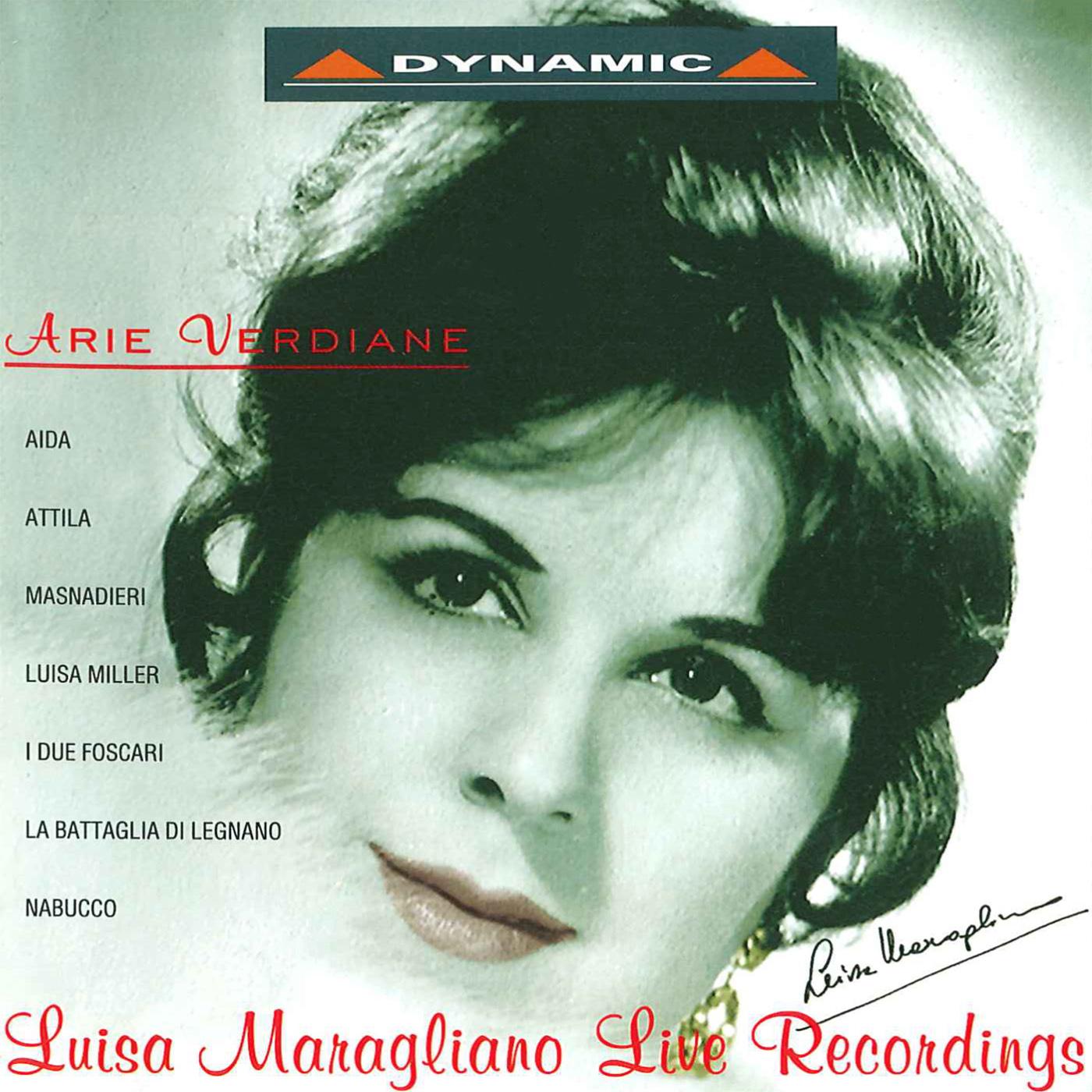 Vocal Recital: Maragliano, Luisa - VERDI