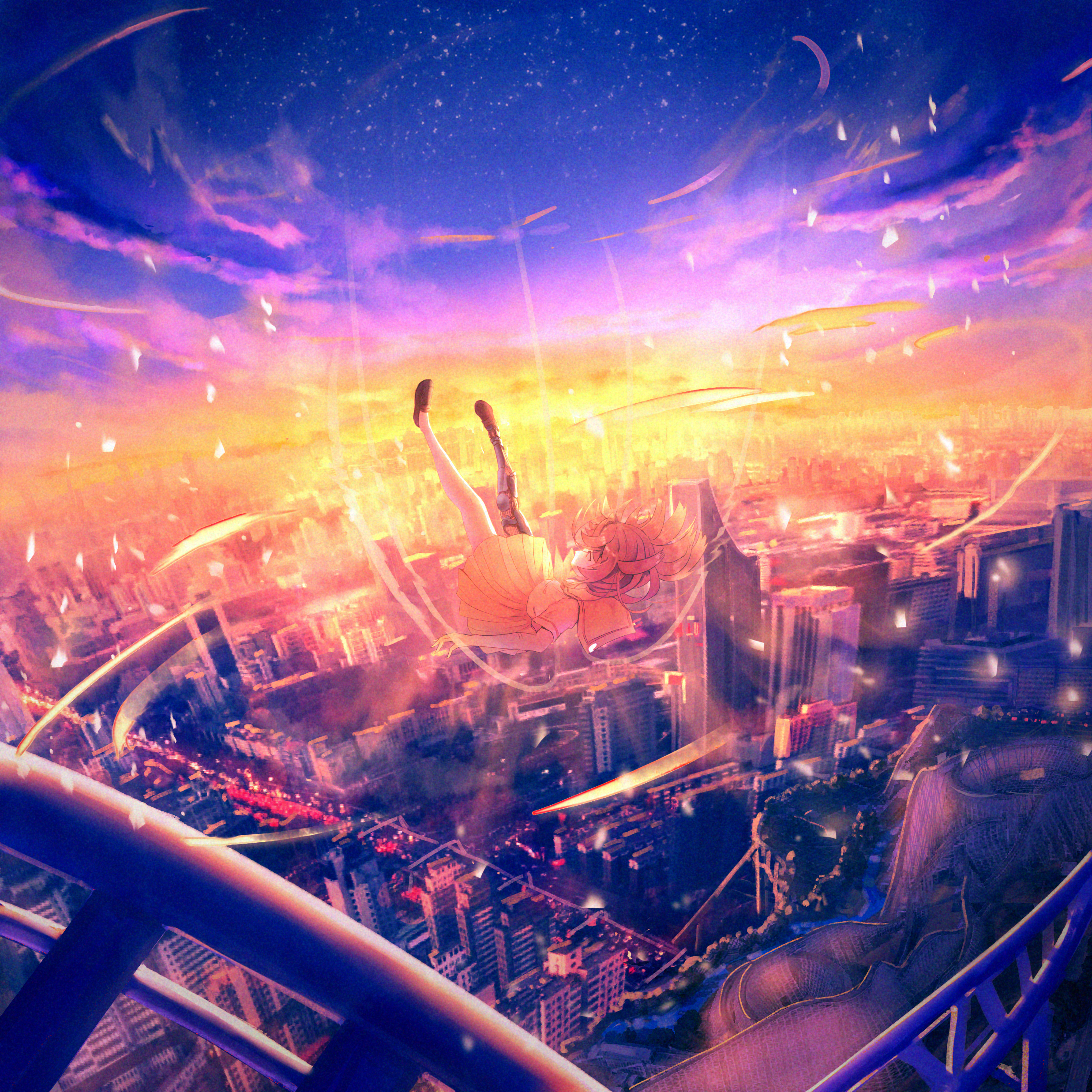 云霄飞车 下坠 五彩斑斓 你 布丁