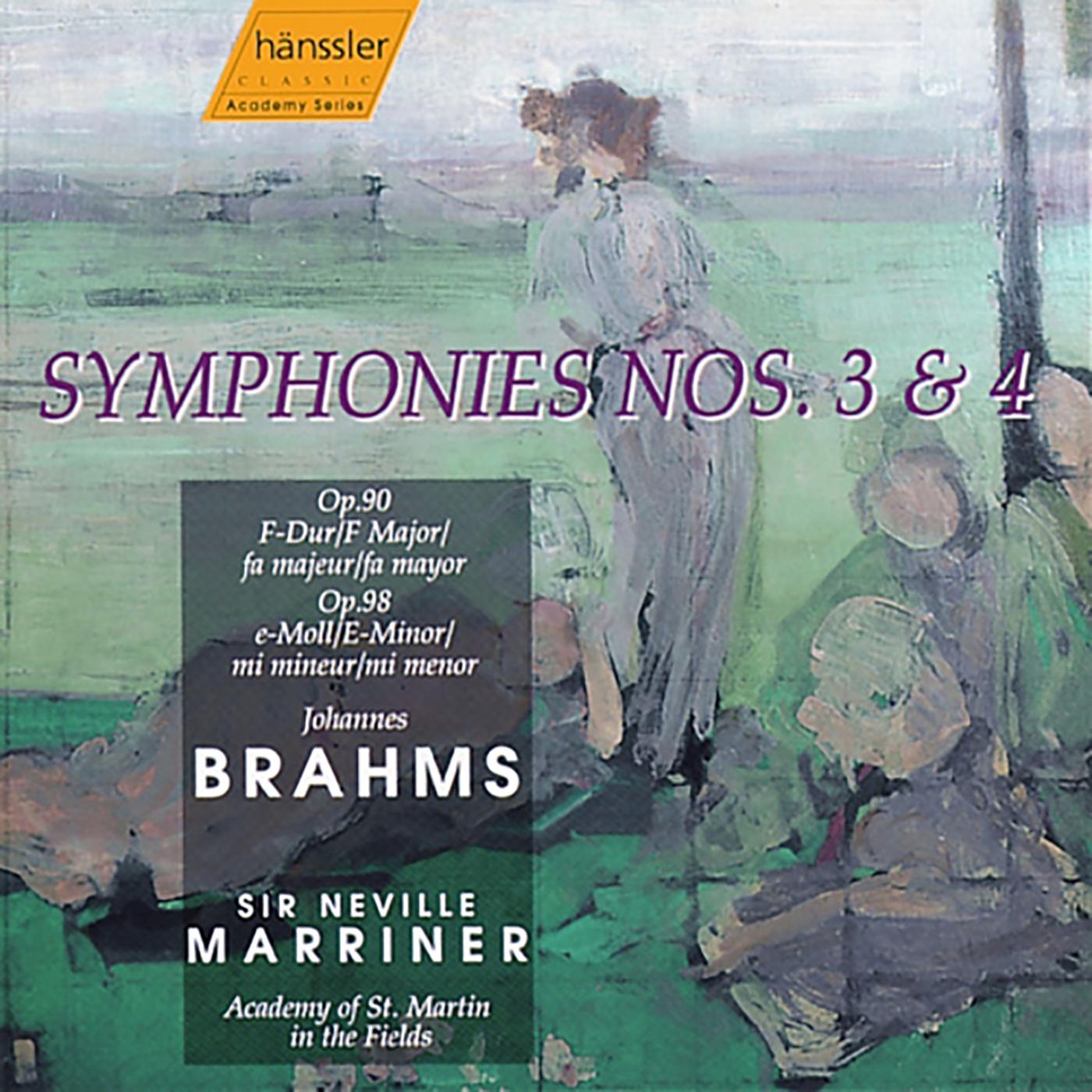 BRAHMS: Symphonies Nos. 3 and 4专辑