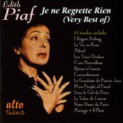 PIAF, Edith: Je ne Regrette Rien (Very Best of) (1946-1960)