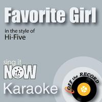 Favorite Girl - Hi-five (karaoke)