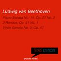 Red Edition - Beethoven: Rondo No. 1, Op. 51 & Violin Sonata No. 9, Op. 47