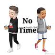 no time