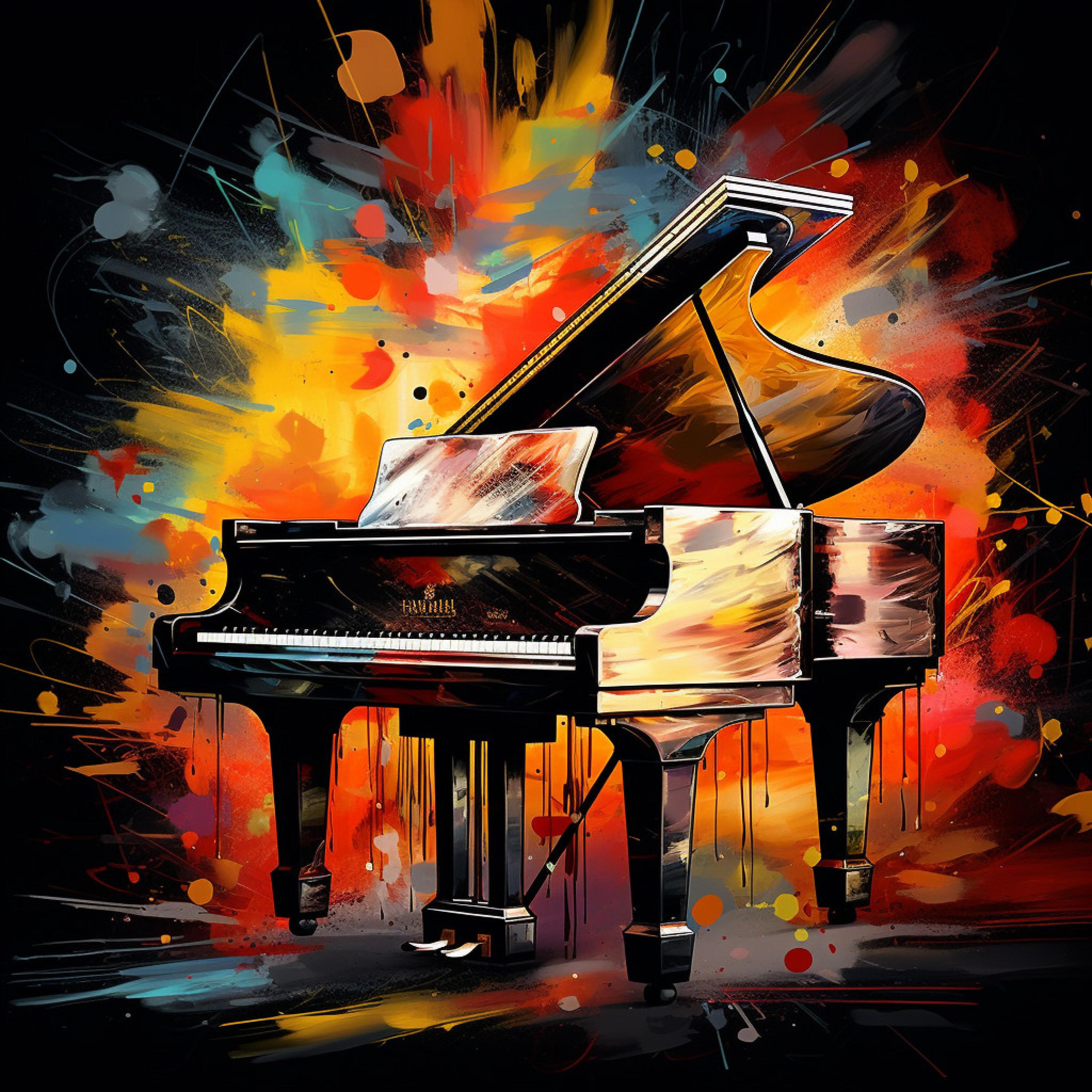 Lost in Blue - Piano Harmony Vibrant Keys