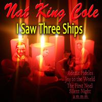 I Saw Three Ships - Nat King Cole (karaoke)
