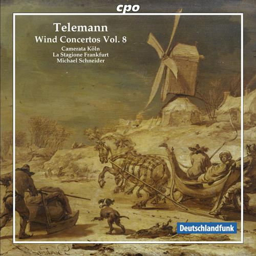 TELEMANN, G.P.: Wind Concertos, Vol. 8 (Baumgartl, Capuano, Coppola, Hubner, Kaiser, Rux, Schaar, Schneider)