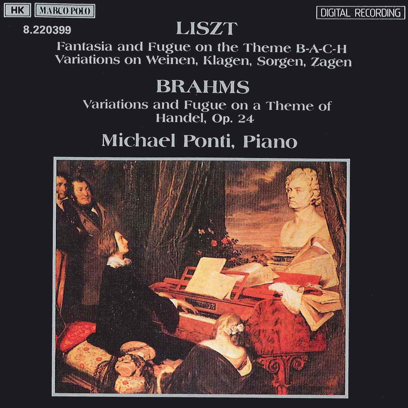 BRAHMS / LISZT: Handel - Bach Variations