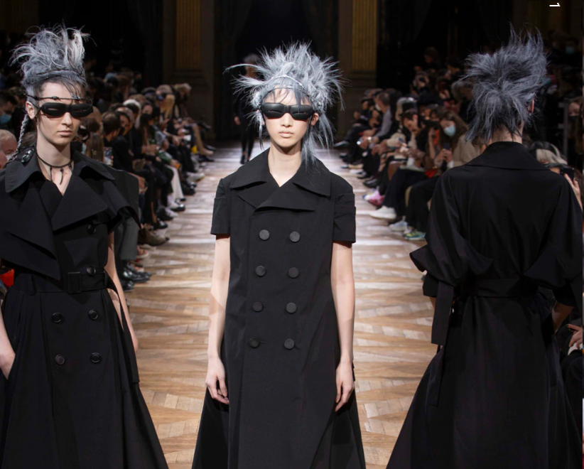 Yohji Yamamoto Femme 2022ss
