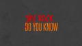 Do You Know专辑