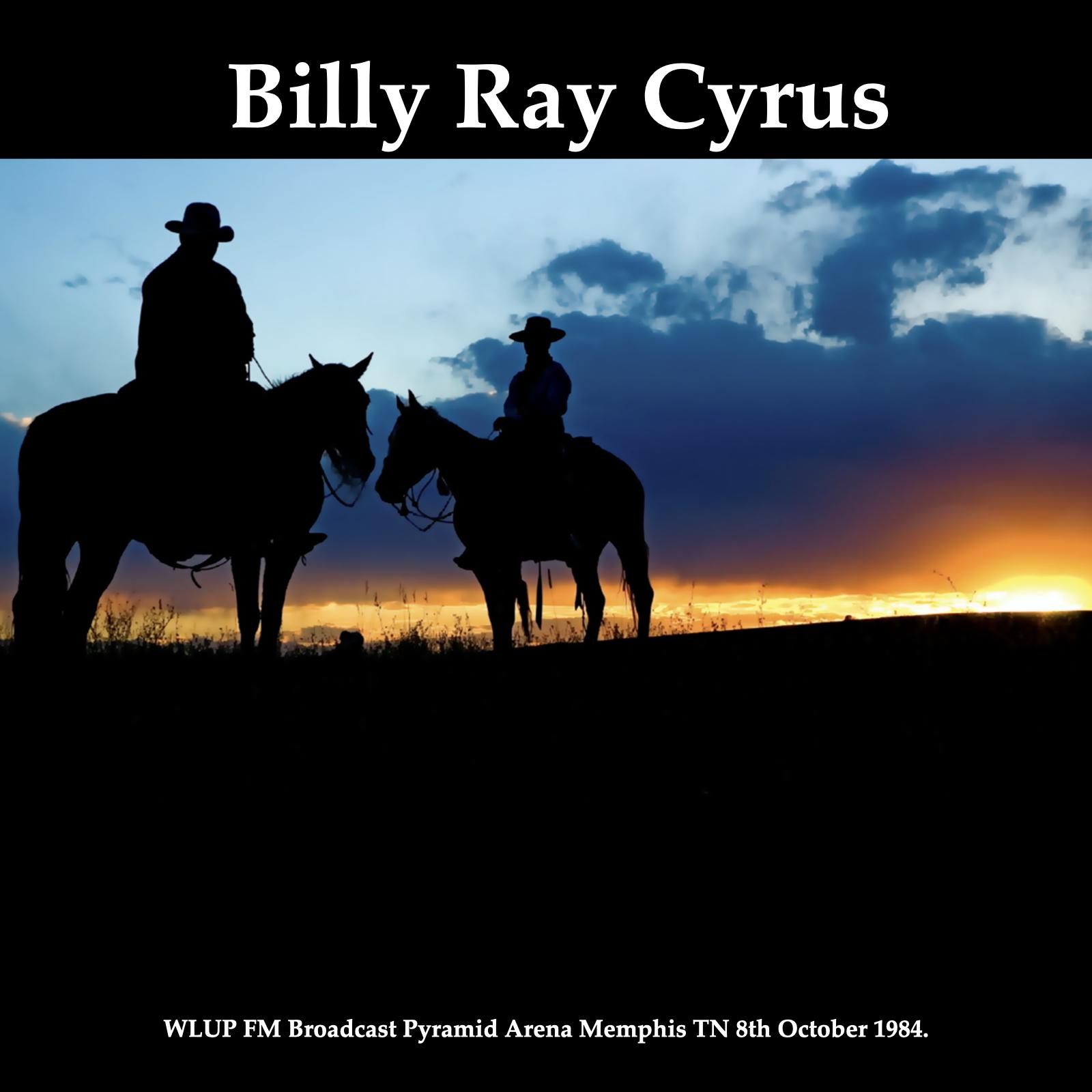 Billy Ray Cyrus - WLUP FM Broadcast Pyramid Arena Memphis TN 8th October 1984.