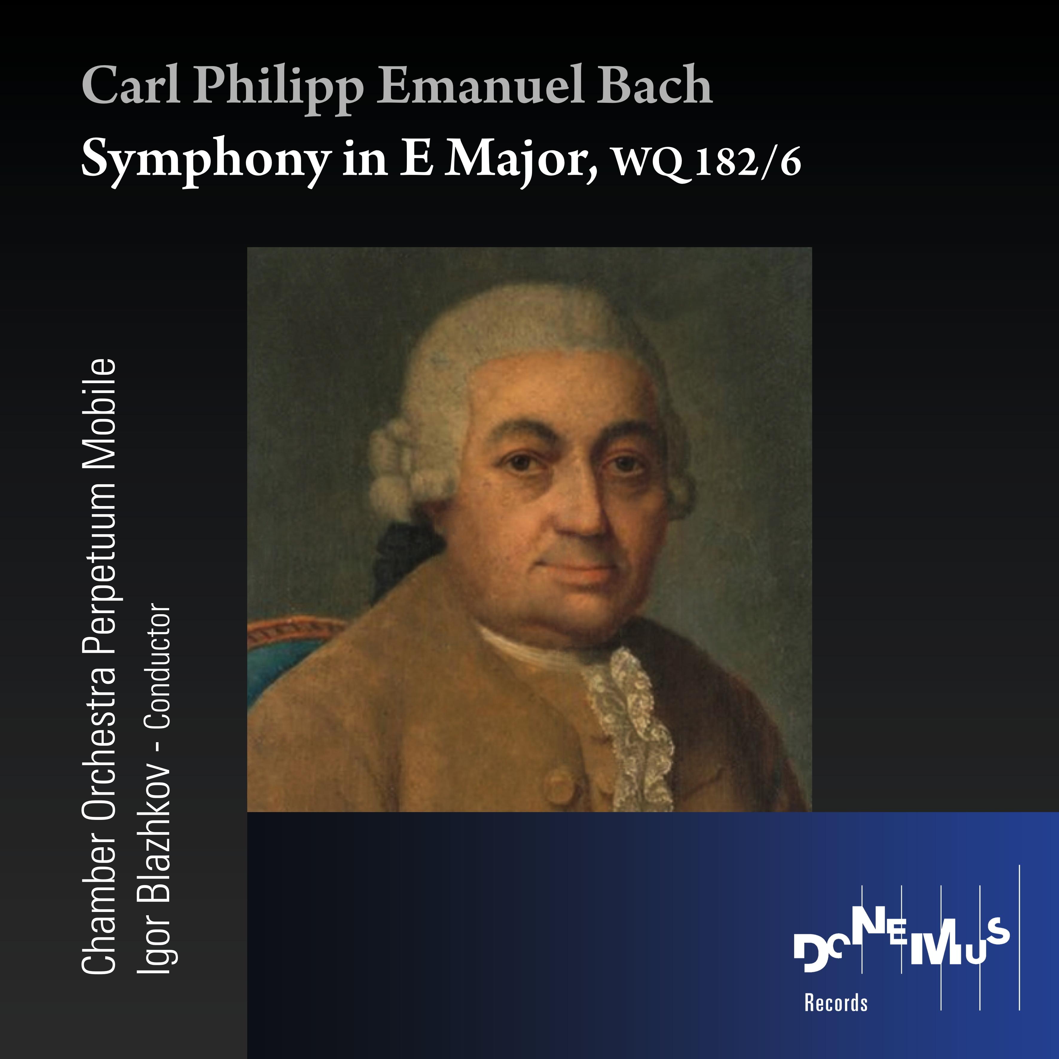 C.P.E. Bach: Symphony in E Major, WQ 182 No. 6