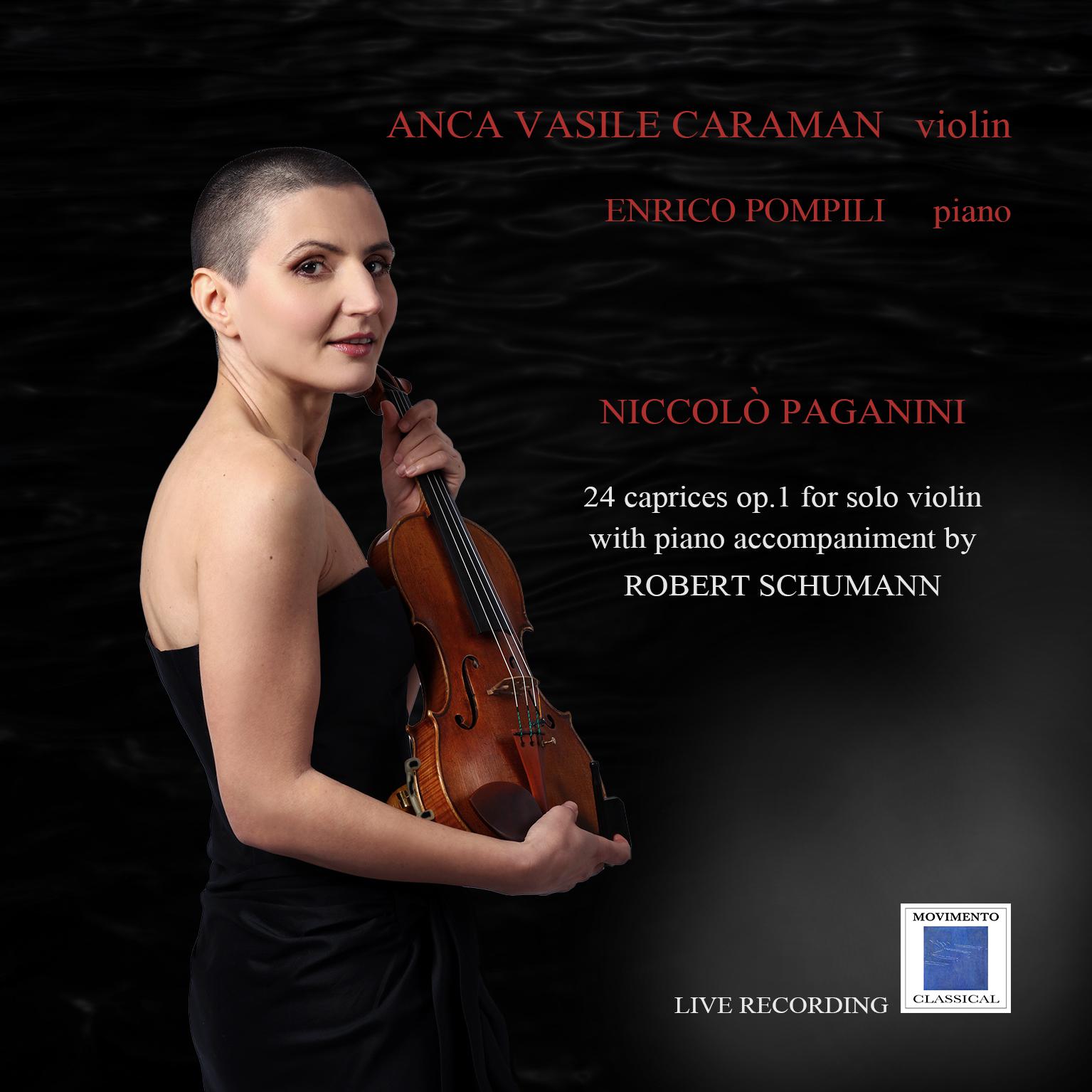 Anca Vasile Caraman - 24 Caprice N. 7 in A Minor:Posato