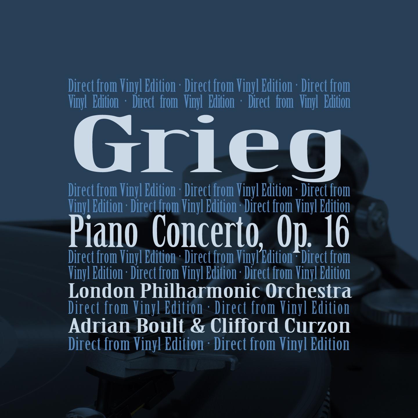 Grieg: Piano Concerto in A Minor, Op. 16专辑
