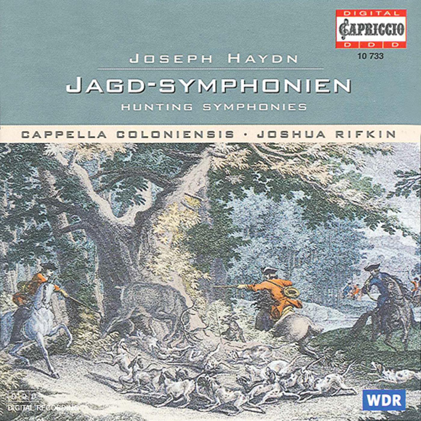 HAYDN, J.: Symphonies Nos. 31 and 72 (Cappella Coloniensis, Rifkin)专辑