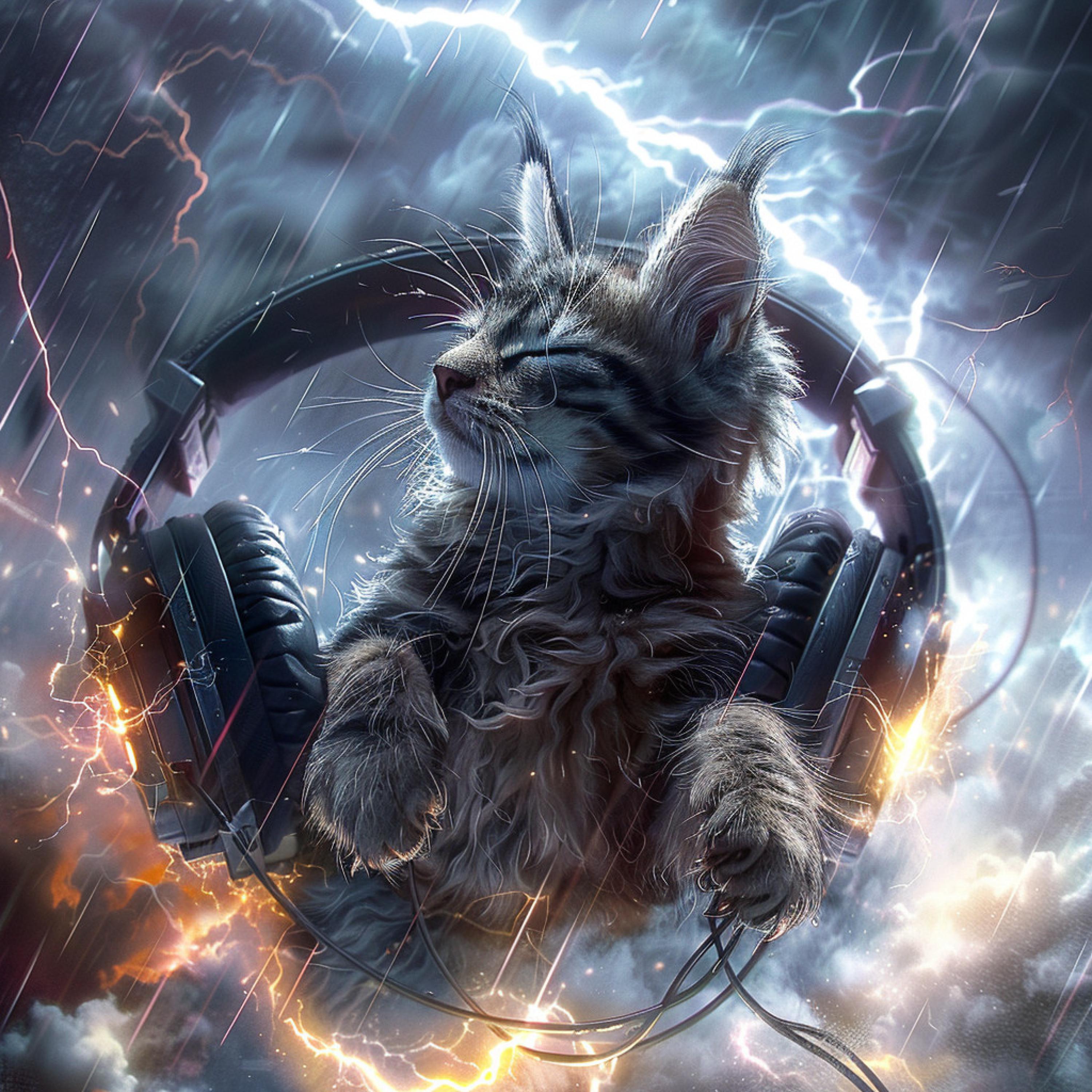 Relaxing Kitten Music - Thunder Tail Rhythm