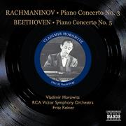 BEETHOVEN: Piano Concerto No. 5 / RACHMANINOV: Piano Concerto No. 3 (Horowitz) (1951-1952)