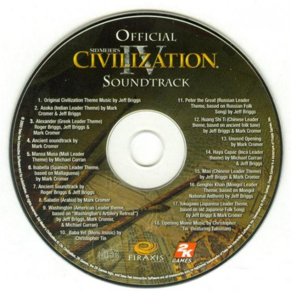 Civilization IV Official Soundtrack专辑