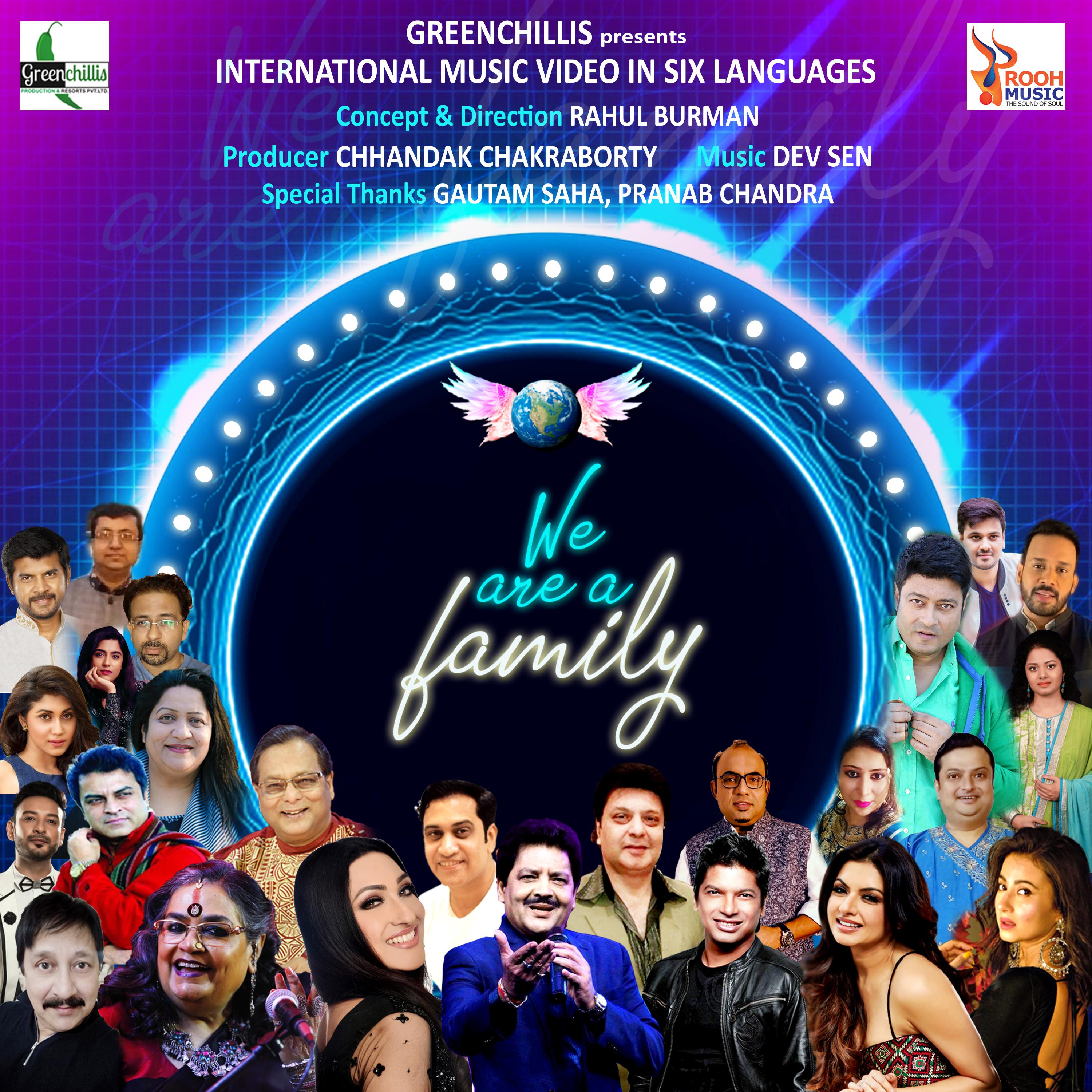 Udit Narayan - We Are A Family (Tamil+Hindi+English)