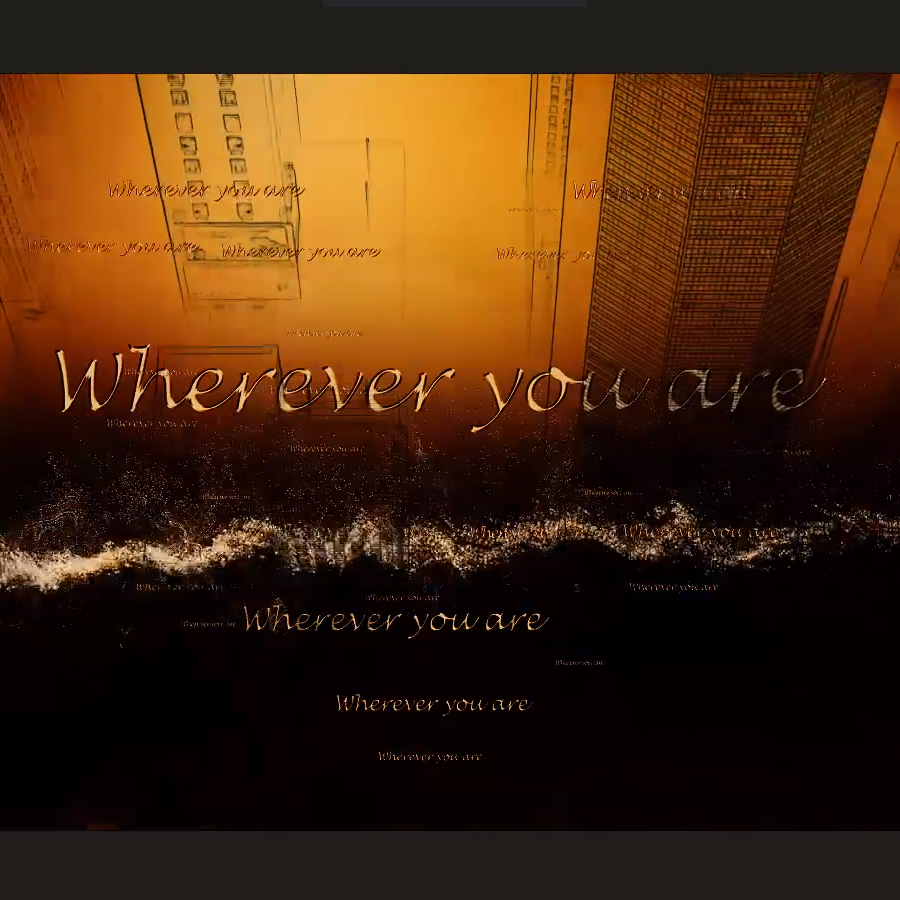 wherever you are专辑