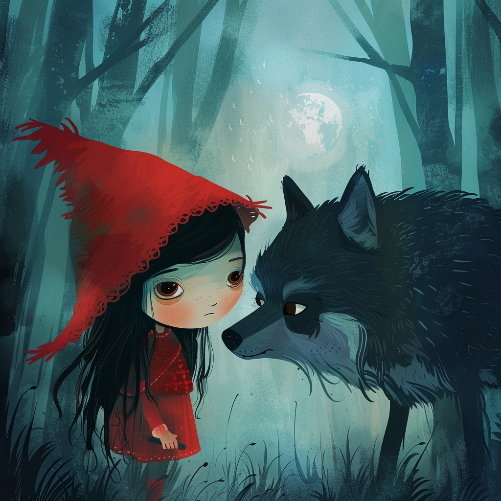 Little Red Hat Girl