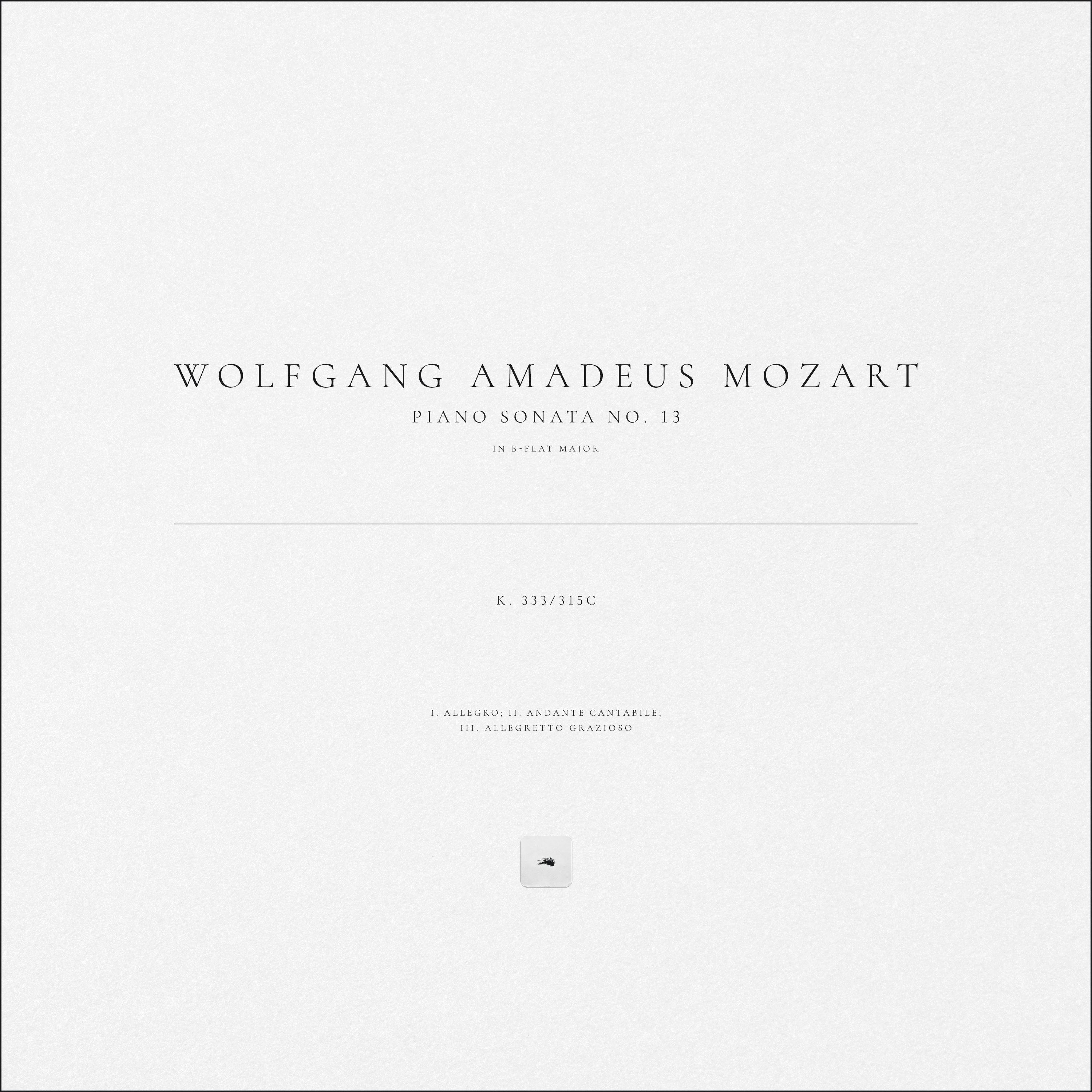 Piano Sonata No. 13 in B-Flat Major, K. 333/315c: III. Allegretto grazioso (Live)