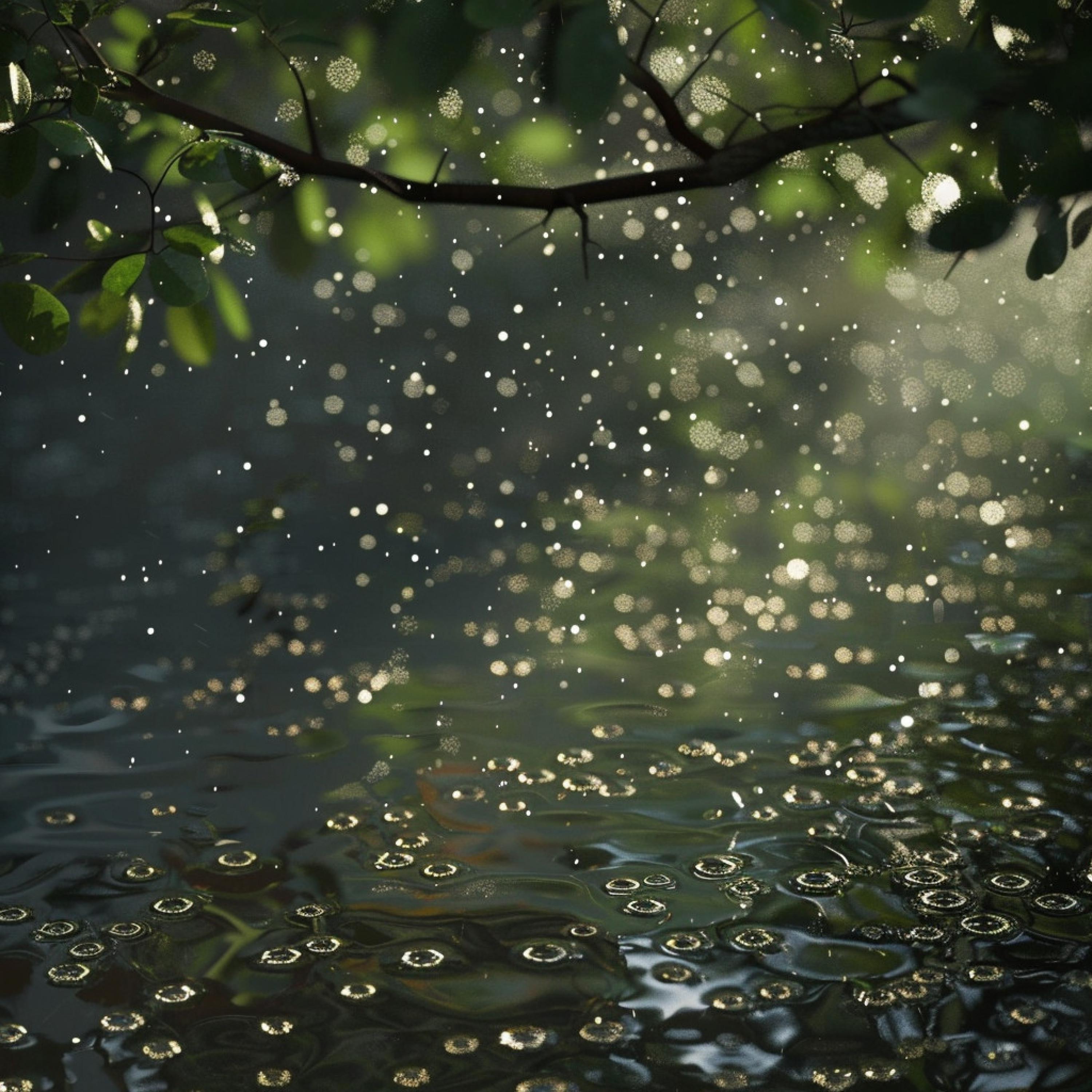 Meditation for Healing - Soothing Rain Inner Serenity