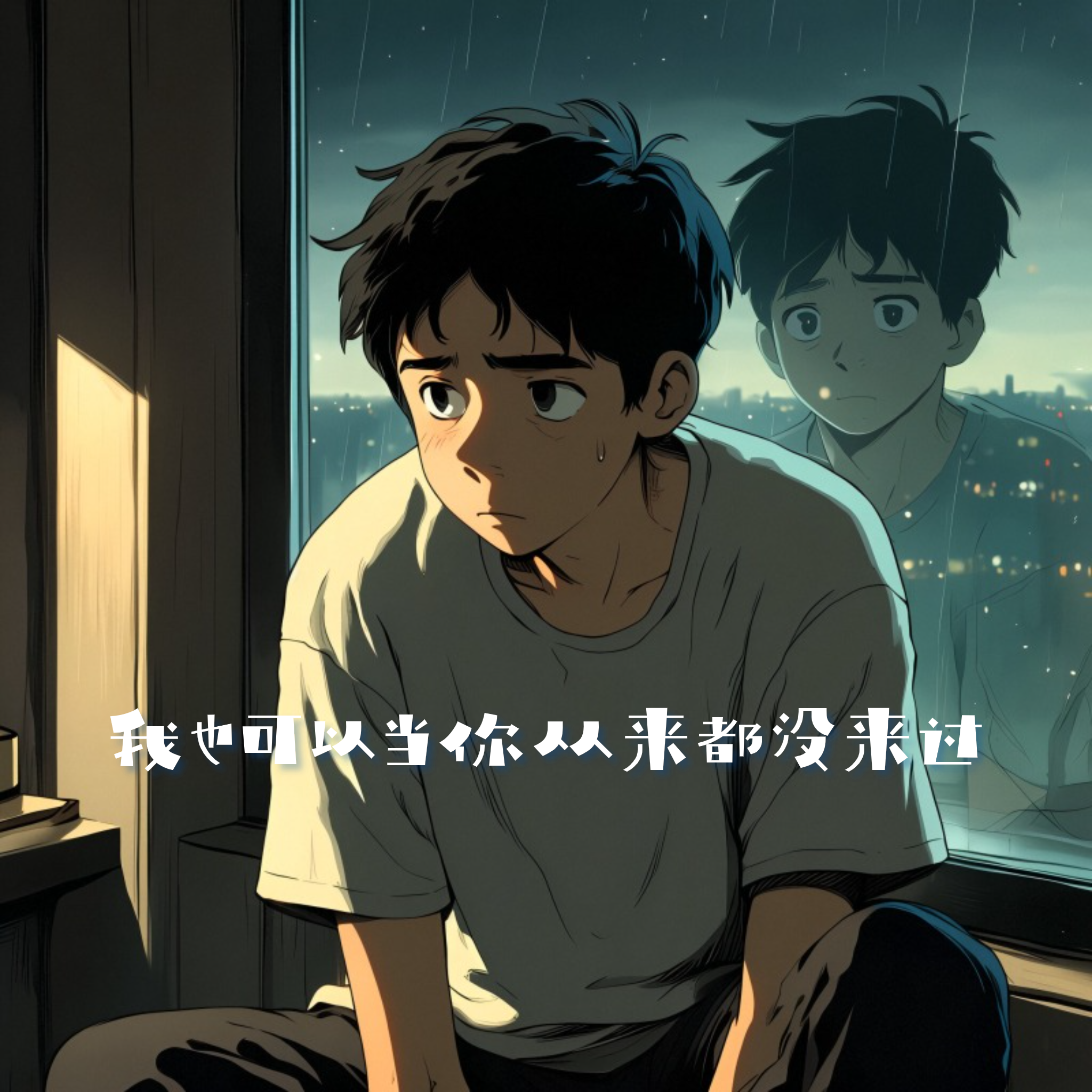 我也可以当你从来都没来过
