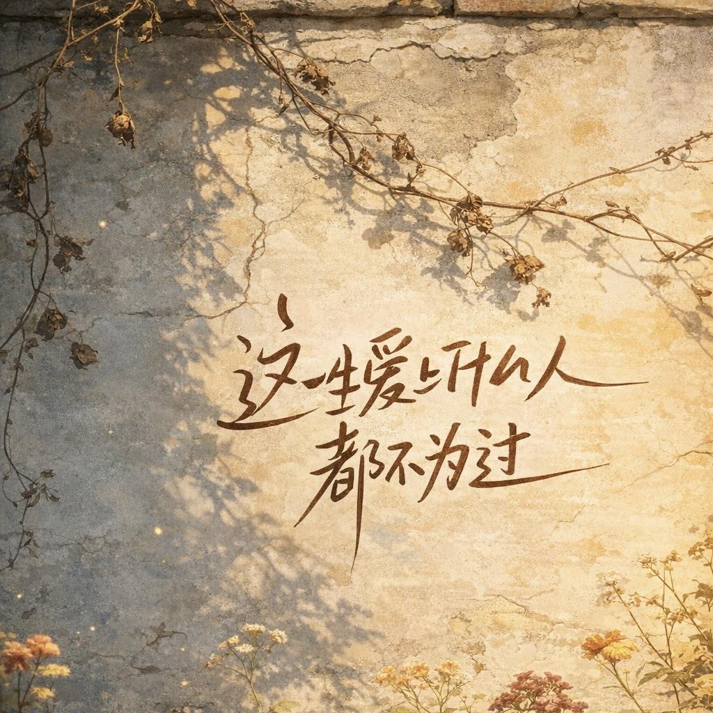 这一生爱上什么人都不为过