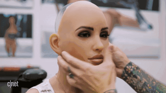 可以说,这简直是机器人版的画皮了